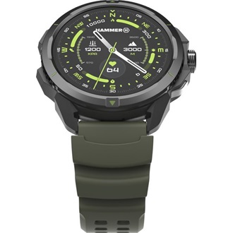 myPhone HAMMER Watch 2 Military Edition okosóra fekete