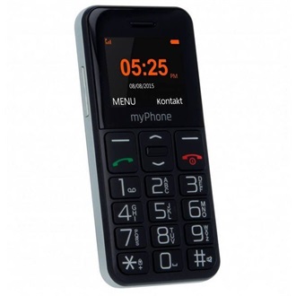 myPhone Halo Easy mobiltelefon fekete