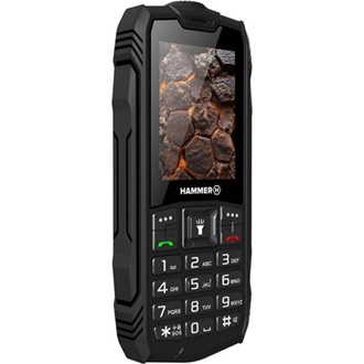 myPhone Rock LTE Dual SIM ütésálló mobiltelefon fekete IP68