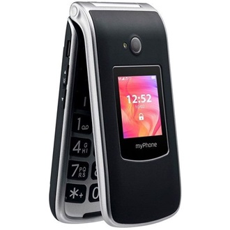 myPhone Rumba 2 mobiltelefon ezüst-fekete