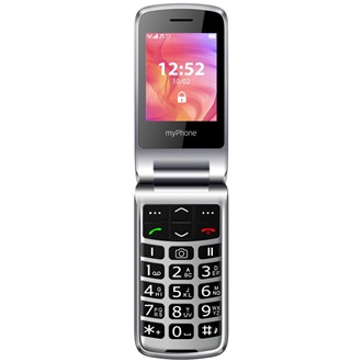 myPhone Rumba 2 mobiltelefon ezüst-fekete